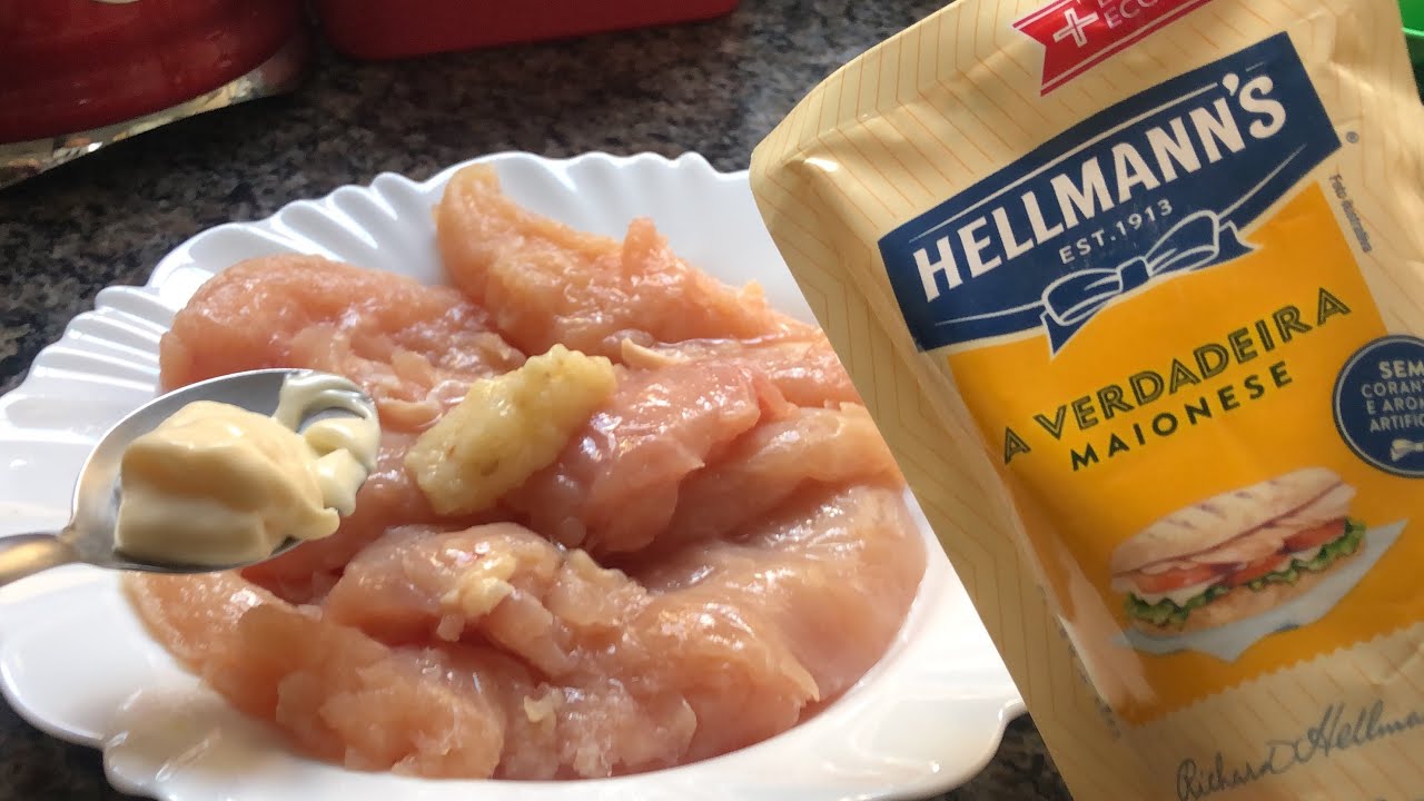 FRANGO A PARMEGIANA SEM FRITAR E SEM FARINHA
