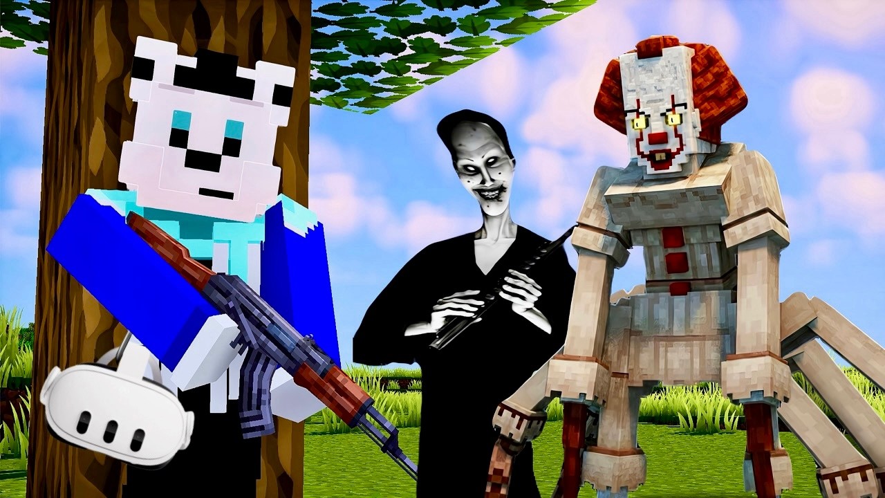 SOBREVIVO A TODOS LOS PENNYWISE EN MINECRAFT VR