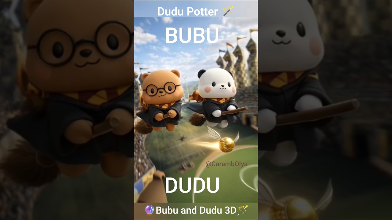 Dudu Potter. Bubu and Dudu 3D love story magic adventure 