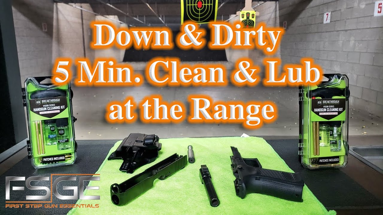 Breakthrough Vision Series Cleaning Kit Review: 5 min. Glock 19 Cleaning