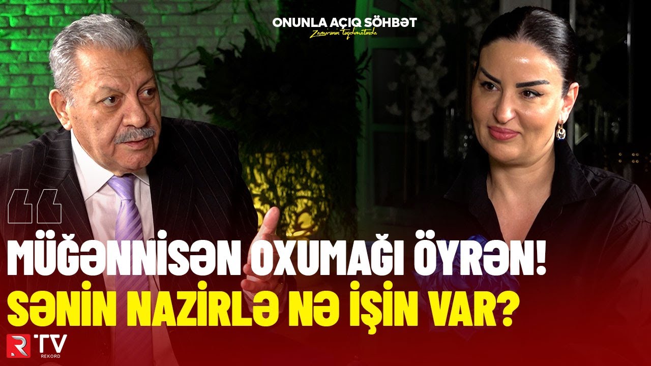 Zaur Rzayev: ”Müğənnisən oxumağı öyrən! Sənin nazirlə nə işin var?” - RTV