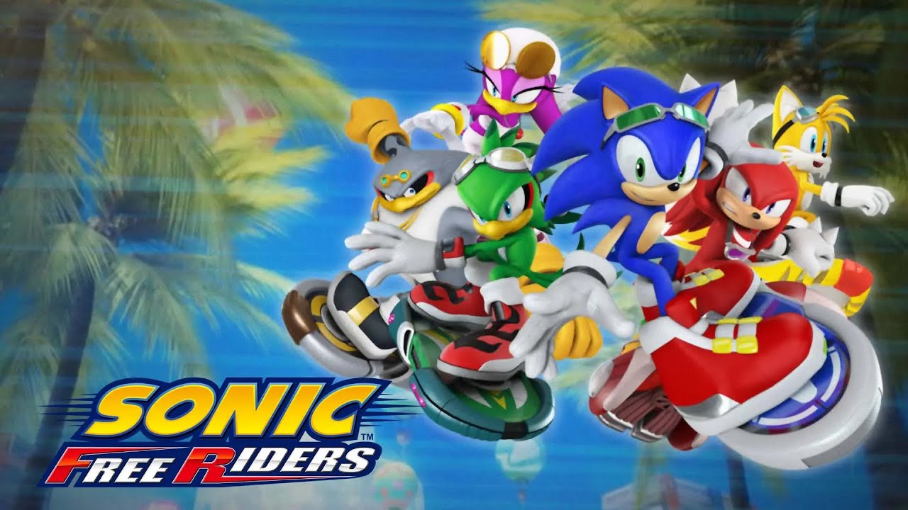 Sonic Free Riders No kinect patch X rank Tricks Tutorial