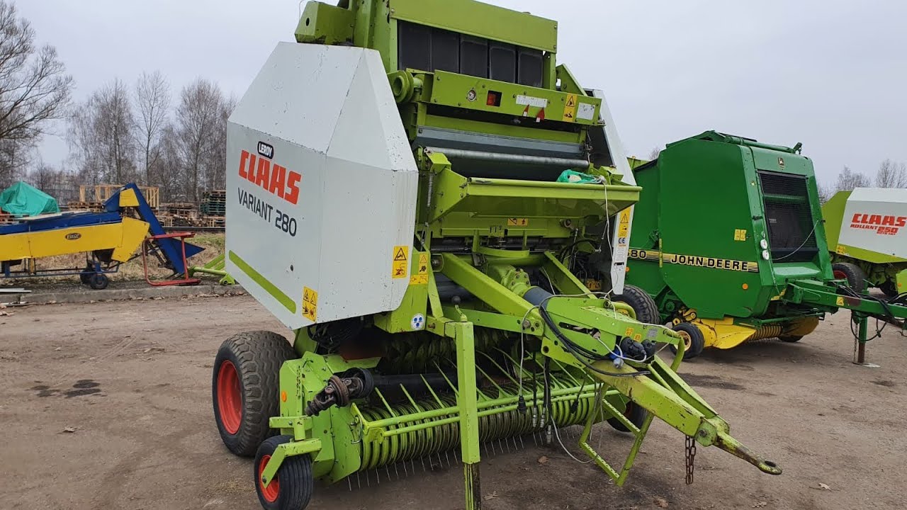 Пресс подборщик Claas Variant 280 №00156 | Прокрутка