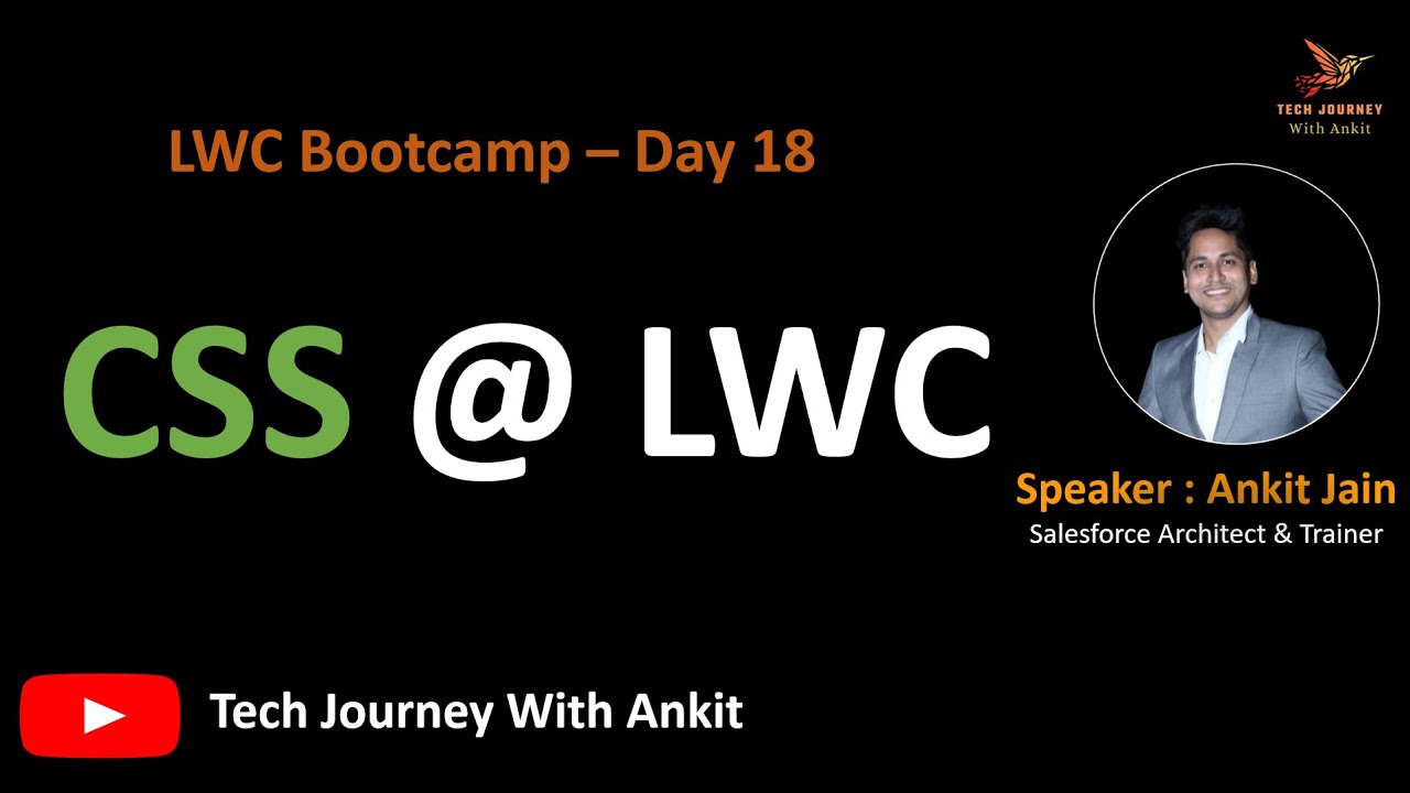 LWC Bootcamp Day 18 | CSS in LWC | SLDS Classes | Design Token | Style Hooks | Sharing CSS