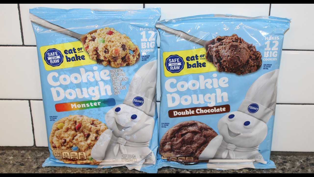 Pillsbury Cookie Dough: Monster & Double Chocolate Review