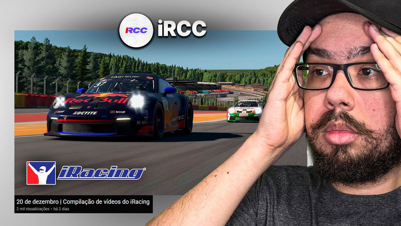 OS MOMENTOS MAIS INSANOS NOS JOGOS DE CORRIDA! #8 | IRACING