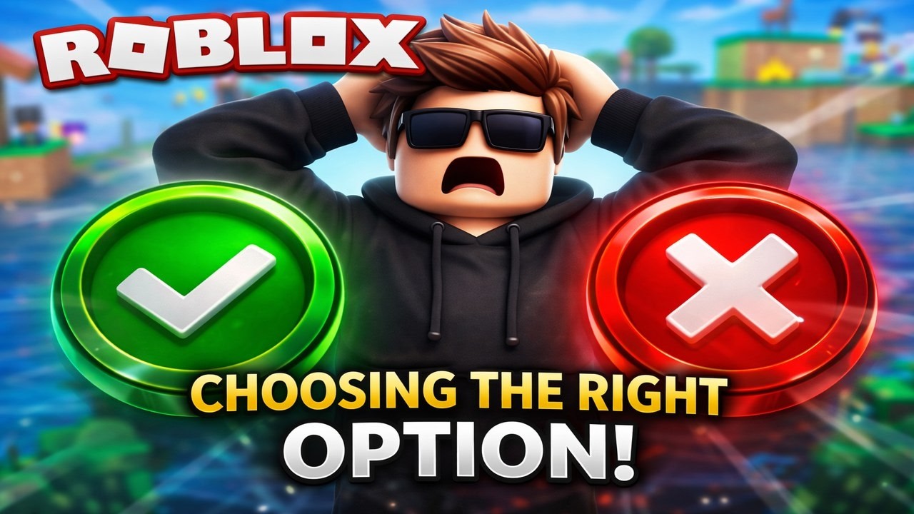 Choosing the best options in Roblox?!?!