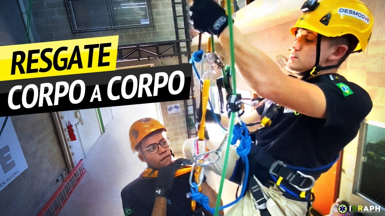 Resgate em Altura: Caso de síndrome da suspensão inerte!