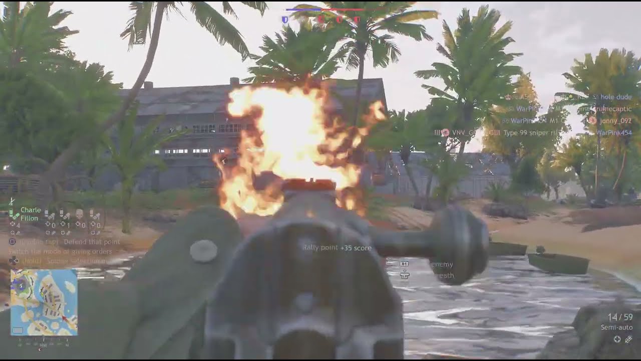 Enlisted (PS5)Pacific War(Allies BR3):Gavutu (Confrontation) No Commentary2602110547