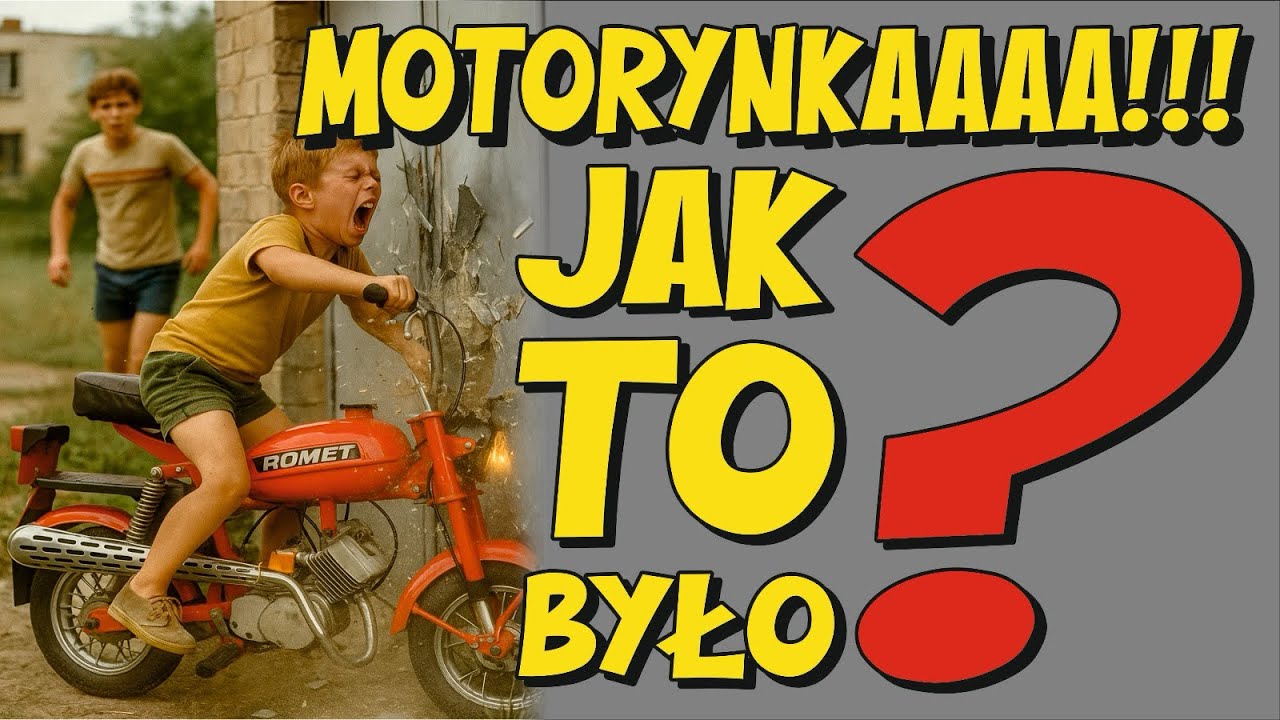 MOTORYNKAAA! Jak to było? #motorynka #romet #pony 