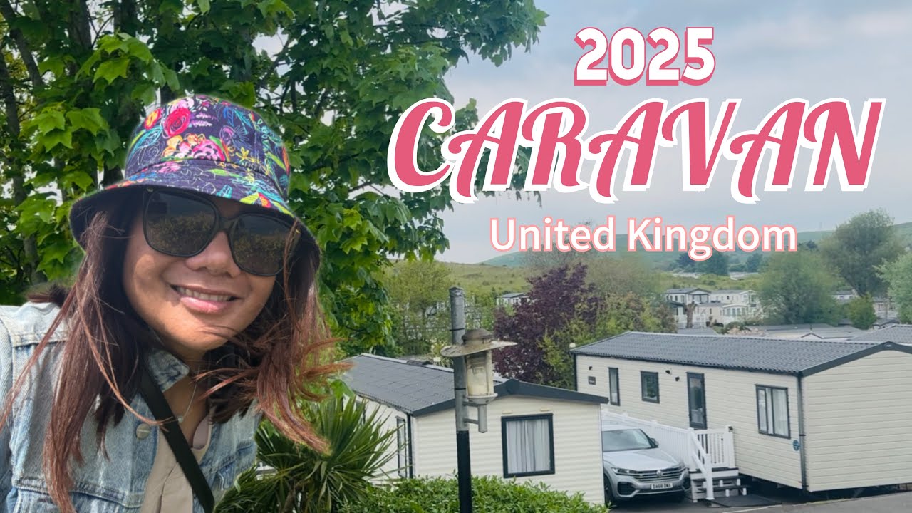 CARAVAN 2025 with FRIENDS | Bowleaze Cove , Weymouth, UK 🇬🇧 #nature #caravan