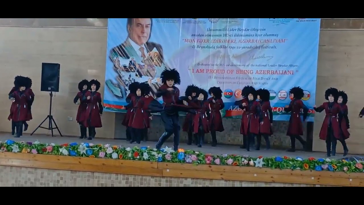 Quba rayonu,2ci beynəlxalq festival HEYDƏR ƏLİYEVin 102 il-k yubileyi.Asiman rəqs qrupu 🇦🇿 Qaytağı🙌🏻