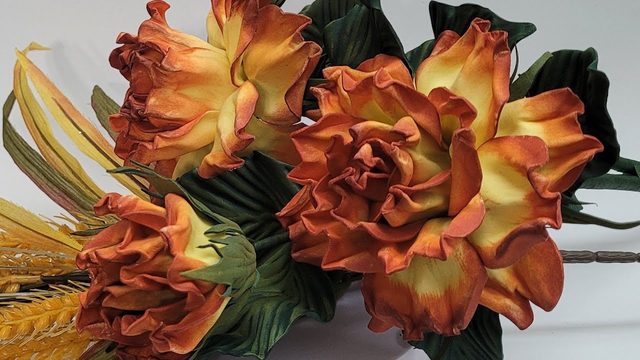 Flor BEIRUT en Foami. Anímate a realizarla!