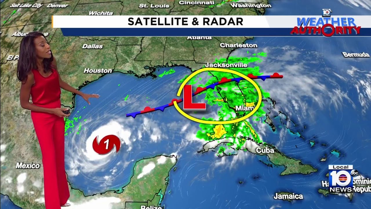 Disturbance causes rain ahead of Hurricane Milton