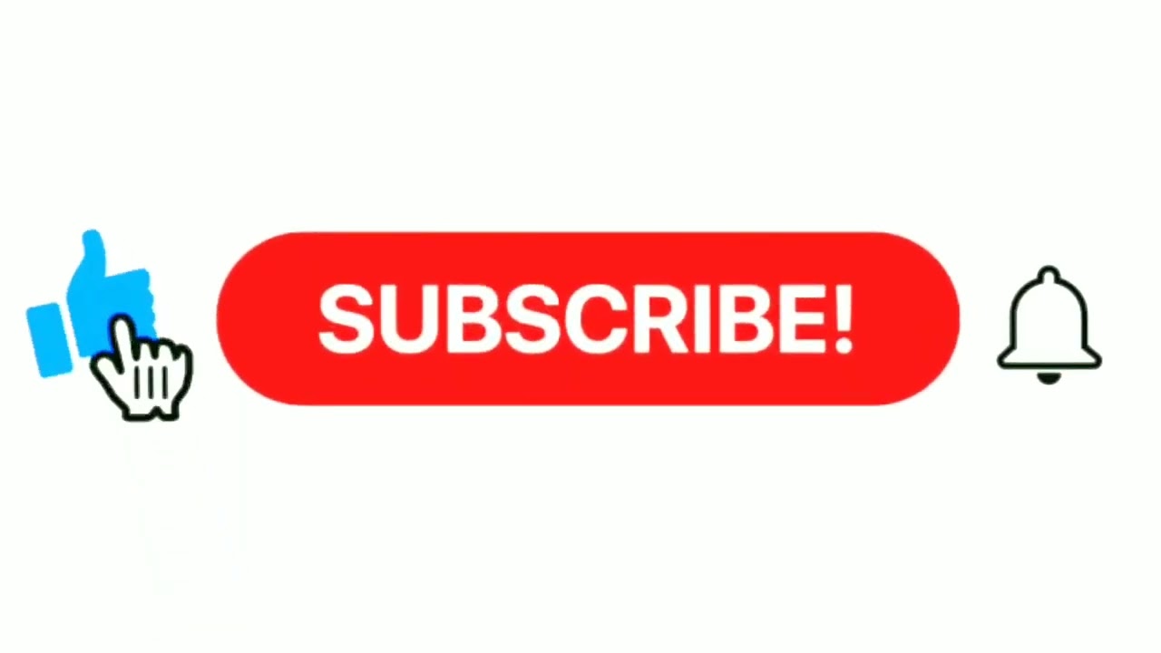 No Copyright, Subscribe and Bell icon intro sound animation 100% Free download Subscribe Button