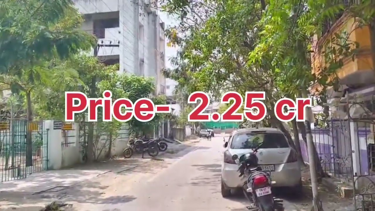 2000 sqft land 4 sale @ Chennai Velachery AGS colony ( Price 2.25 cr)Mb- 8148807399 (Porsh Area)