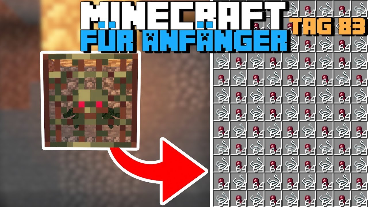 Wie baut man eine automatische Spinnenfarm in Minecraft 1.14 | Minecraft für Anfänger 83