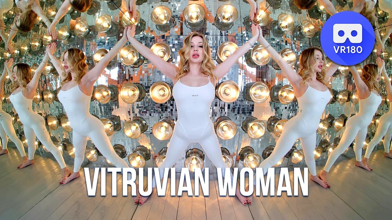Vitruvian Woman in VR180 3D