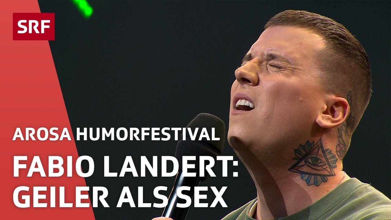 Fabio Landert: Was ist geiler als Sex? | Arosa Humorfestival 2021 | Comedy | SRF