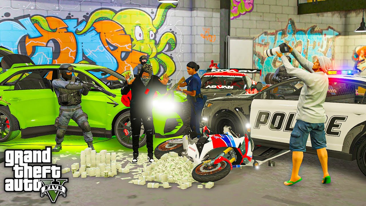 GTA 5 : FRANKLIN'S ARREST | NARCOTICS IS A DIRTY BUSINESS | WEB SERIES മലയാളം #402