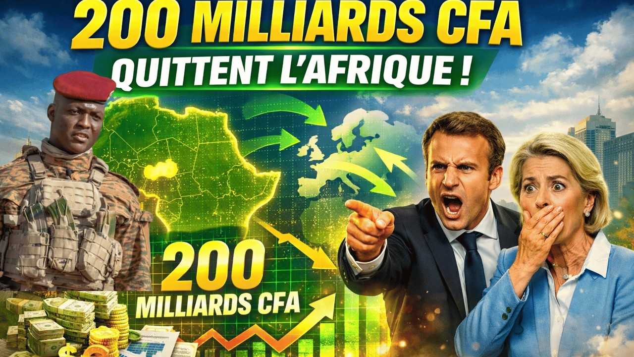 Ibrahim Traoré révèle le choc : 200 milliards CFA quittent l’Afrique chaque année