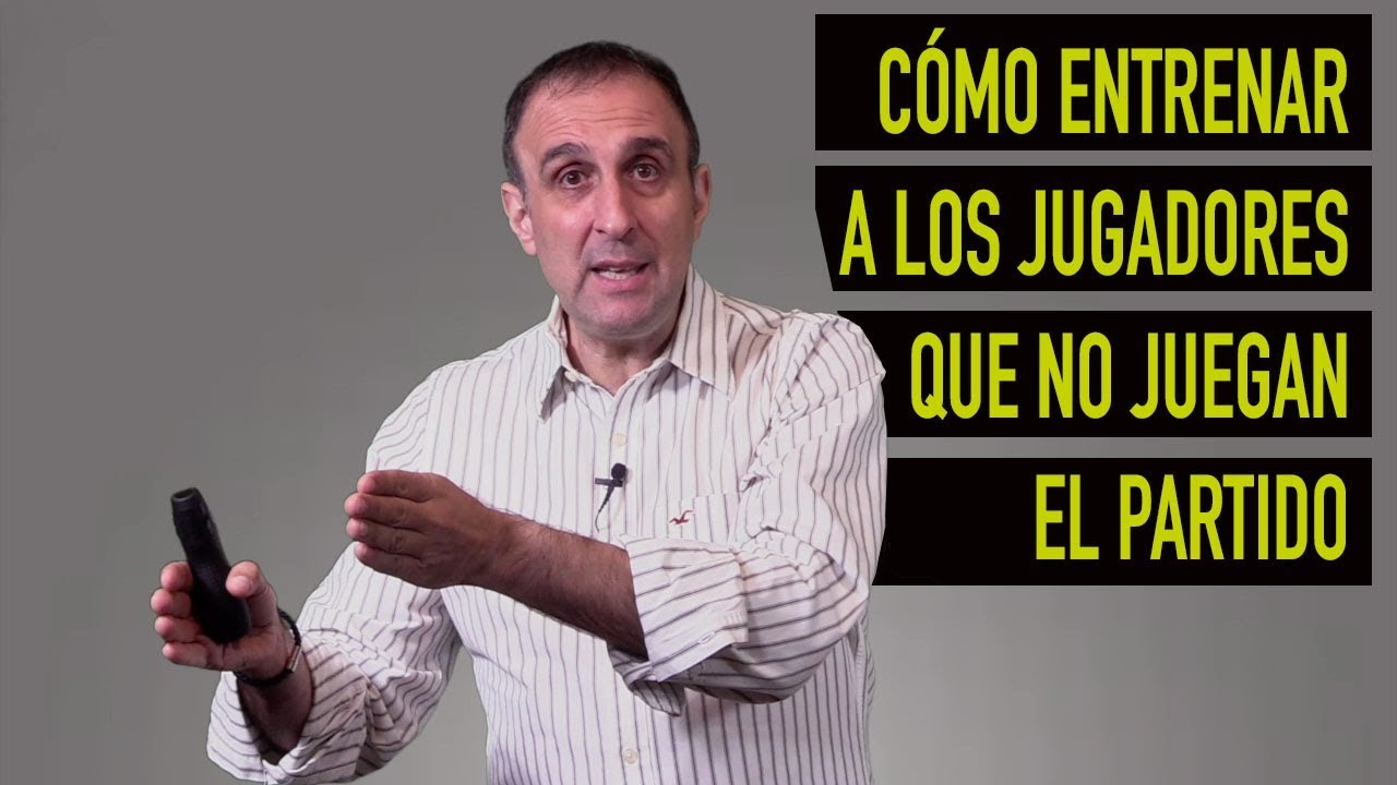 Como entrenar a los que no juegan el partido