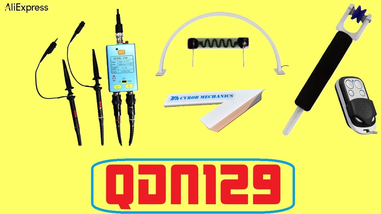 Cyrob : QDN129 Sonde diff&eacute;rentielle basse tension et autres trouvailles...