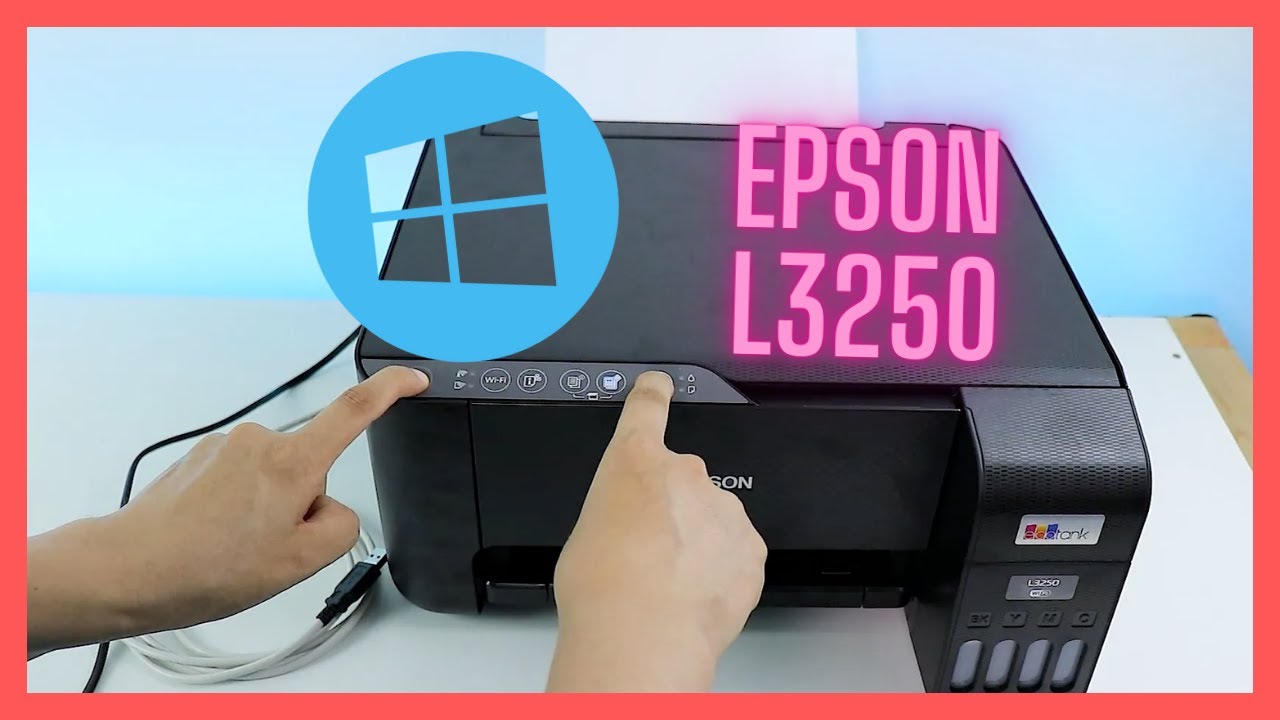 Принтер Epson L3250: настройка в Windows еще никогда не была такой простой!