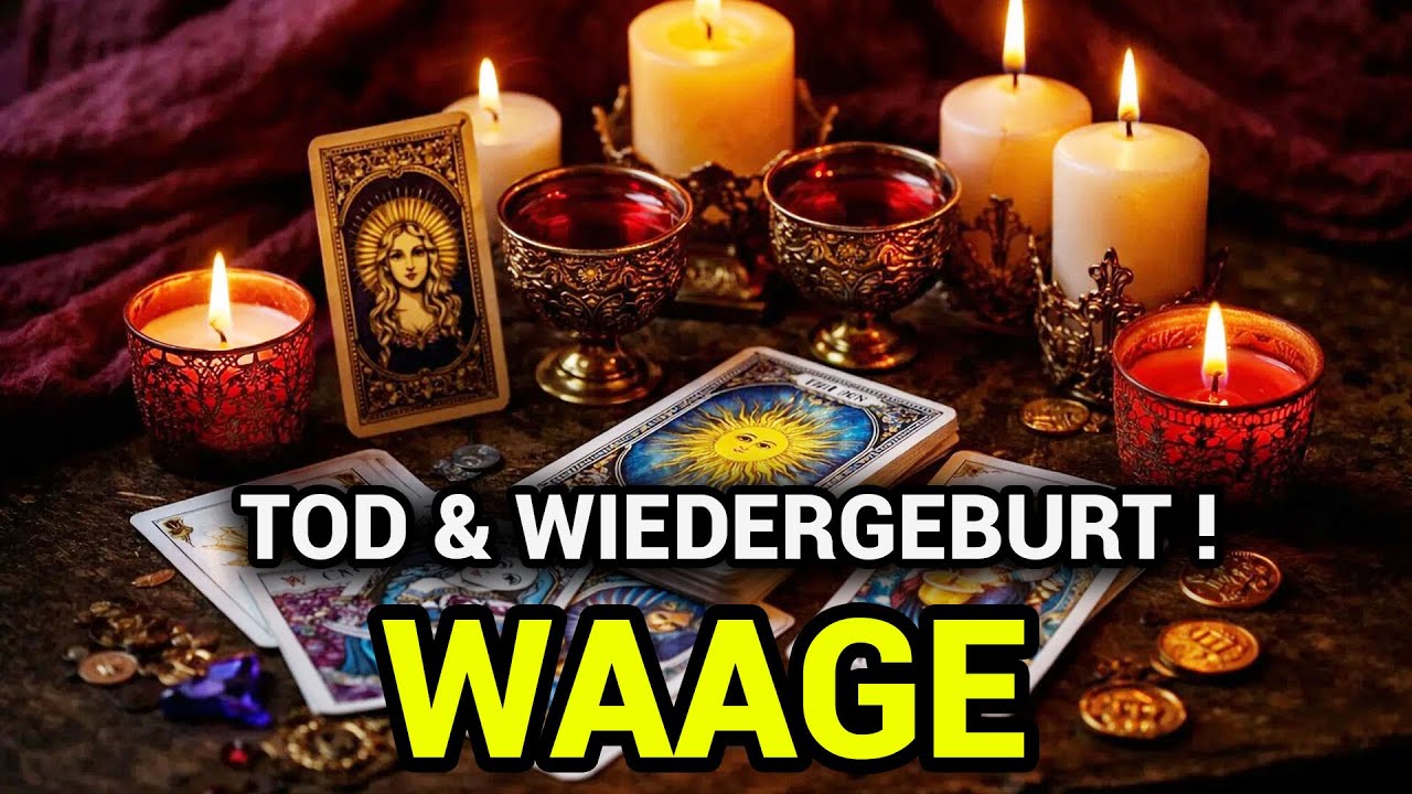 WAAGE ♎ KARMISCHE LIEBE KEHRT ZURÜCK! 🔥 TOD & WIEDERGEBURT – STARKE BOTSCHAFT 💌✨ #waage