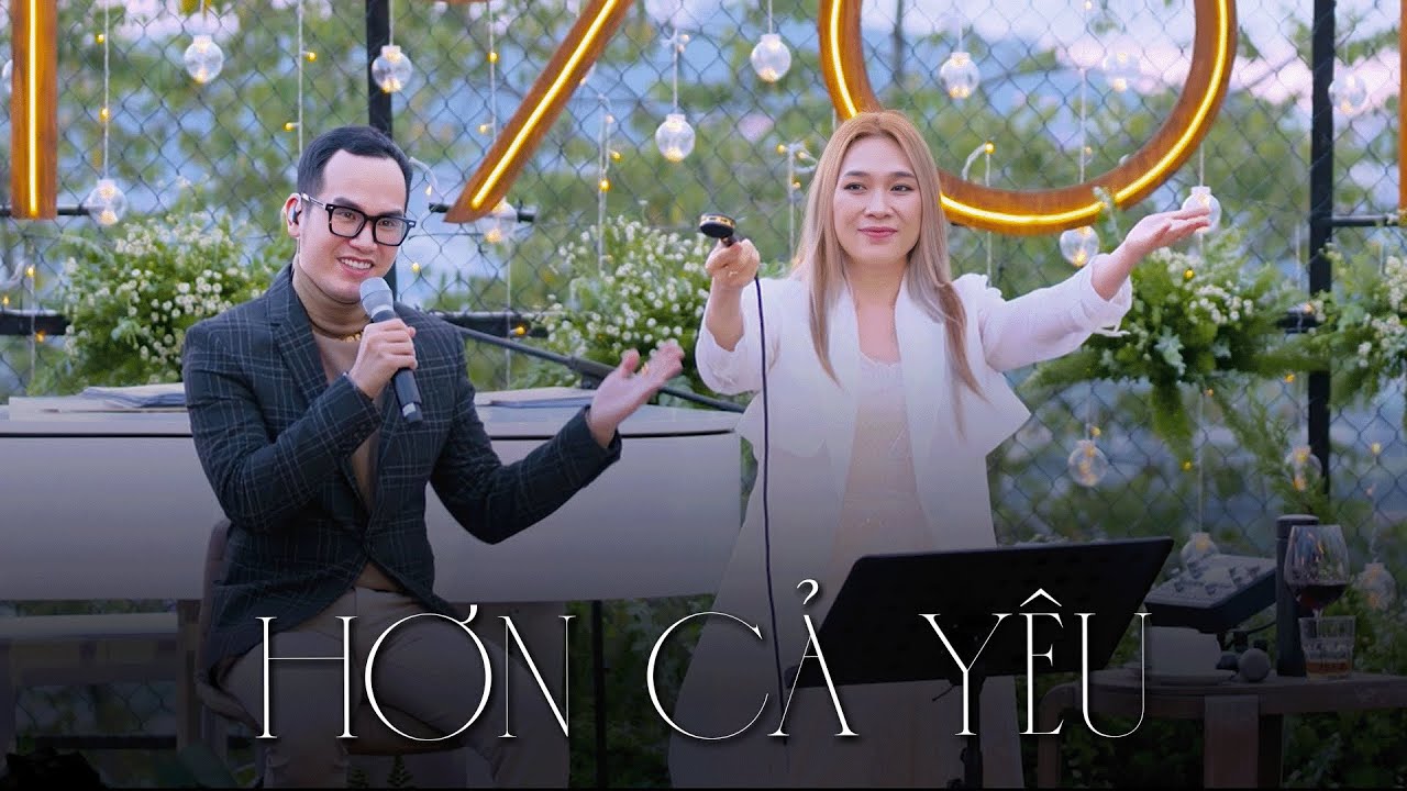 MỸ TÂM - HƠN CẢ YÊU (LIVE) ft. KHẮC HƯNG