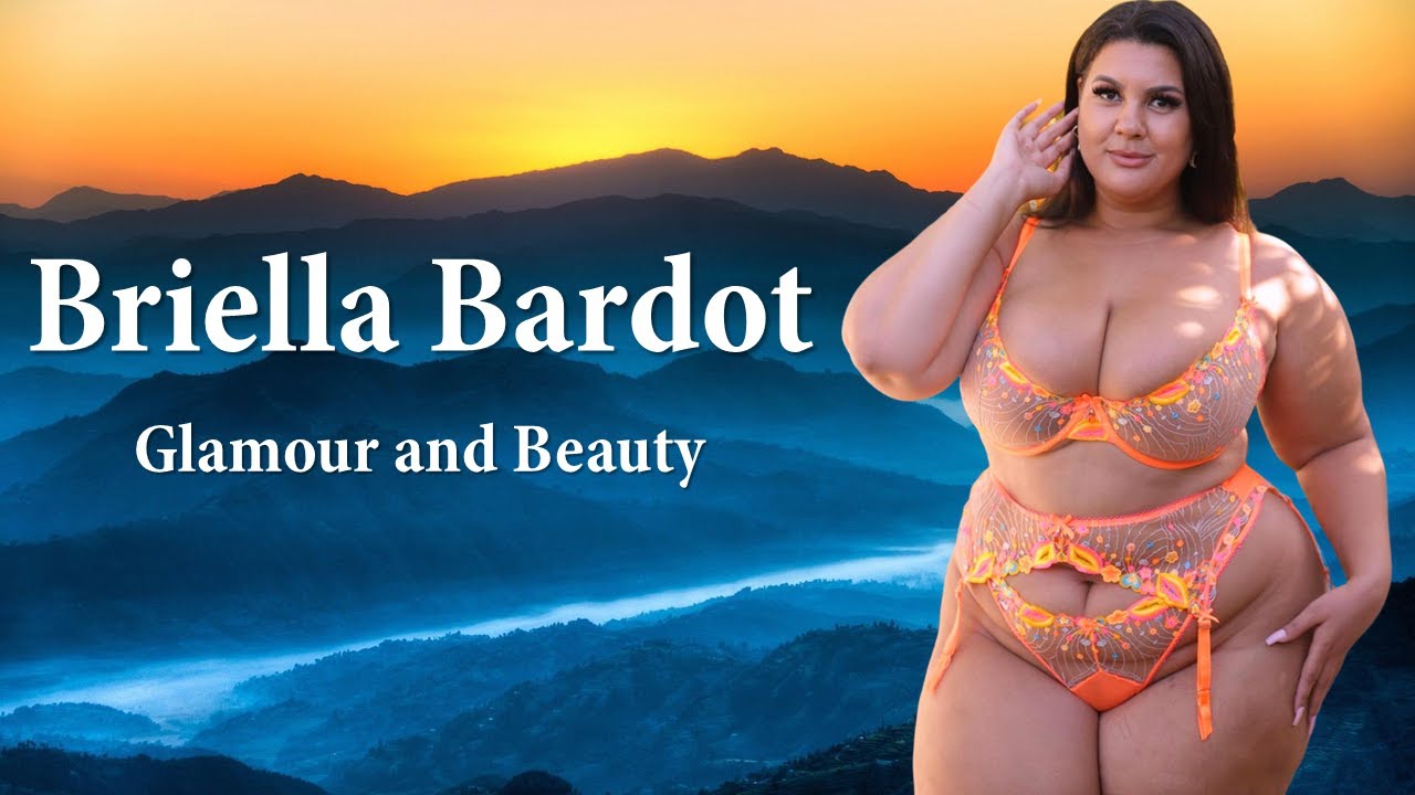 Briella Bardot American Curvaceous Model Biography | Body Positive Activist | Plus Size Model |