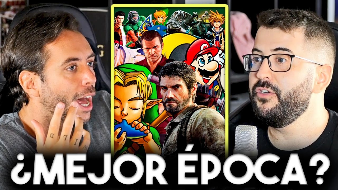 Debate entre alexelcapo y Jordi Wild sobre cuál fue la ERA DORADA de los videojuegos