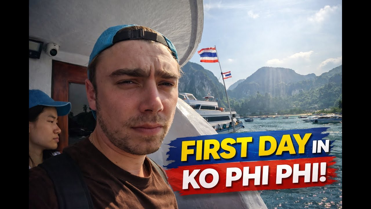 First Day in Ko Phi Phi… It Wasn’t What I Expected 🇹🇭