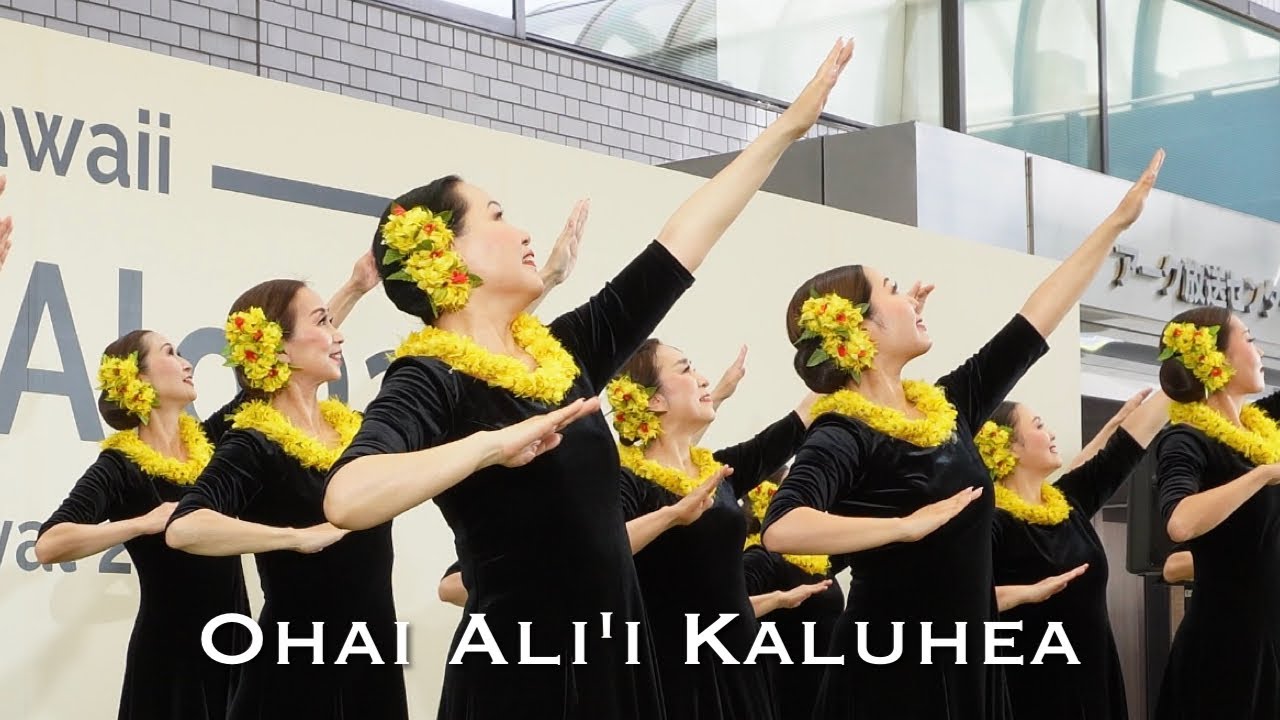 六本木でオハイアリイ踊ってみた/Ohai Ali'i Kaluhea