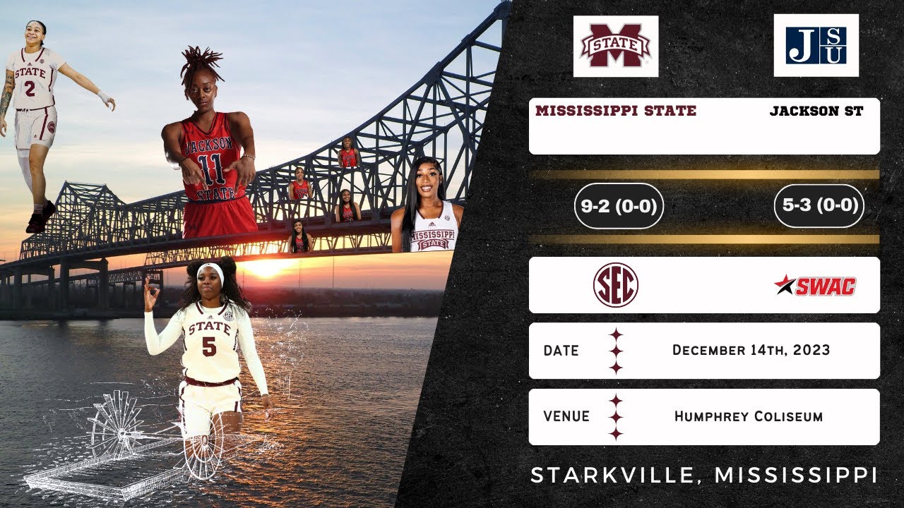 Mississippi State vs Jackson State | NCAA Women's Basketball | 12.14.23