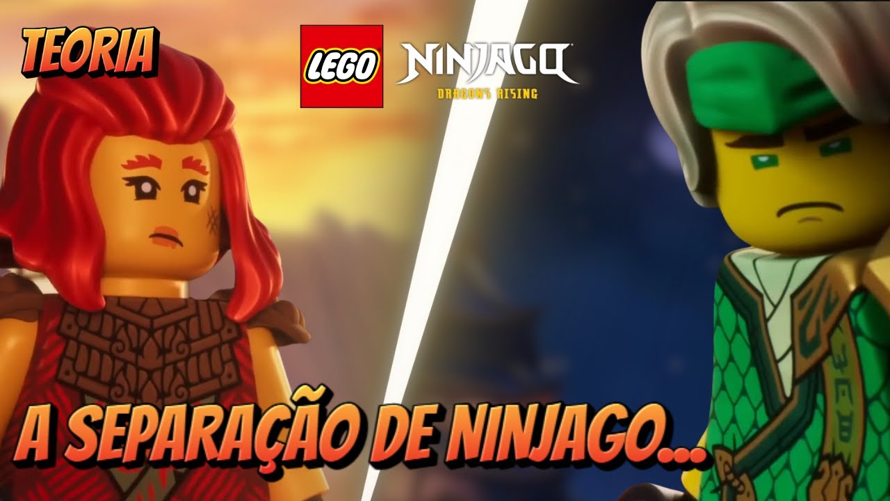 A Separação INEVITÁVEL De LEGO® Ninjago... - Teoria sobre depois do fim de Dragons Rising 😁