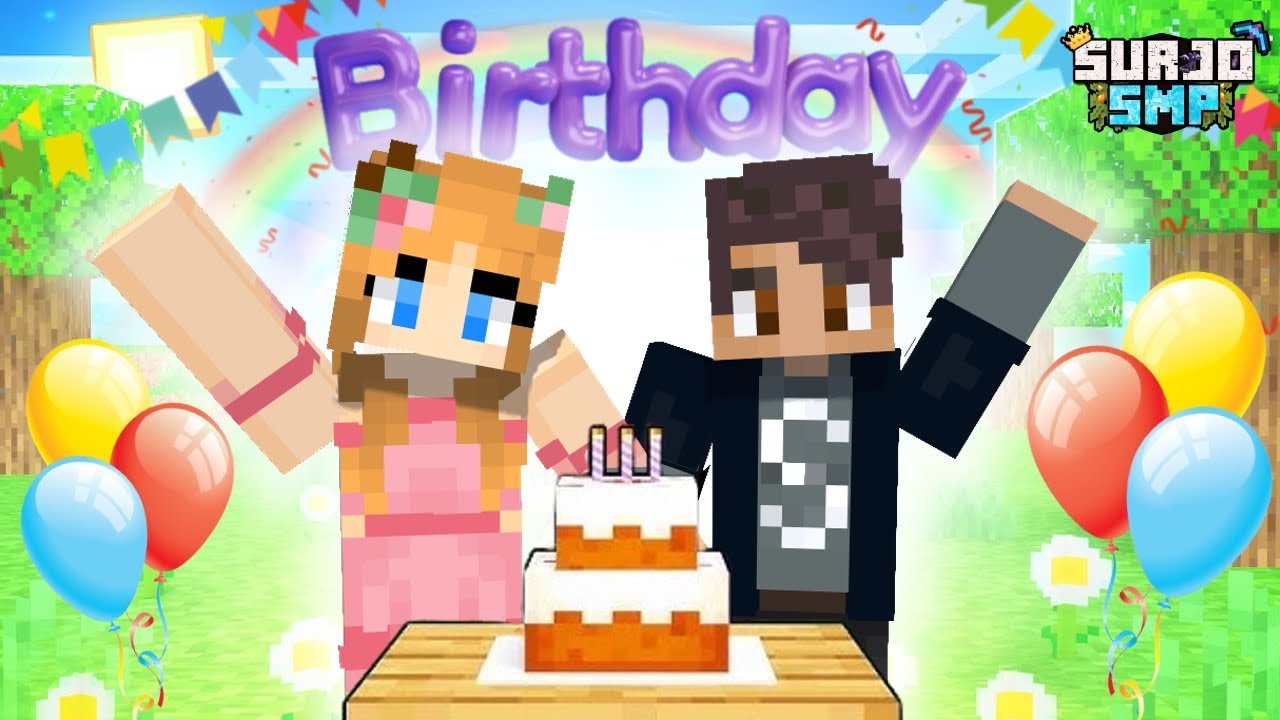 My Birthday in Surjo SMP | Thanks to Everyone ❤