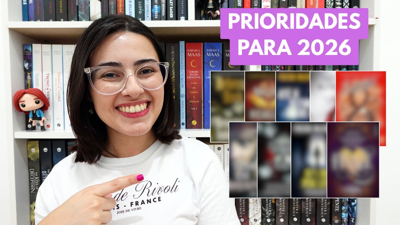 📚 12 livros para ler em 2026 | TBR 2026 ✨