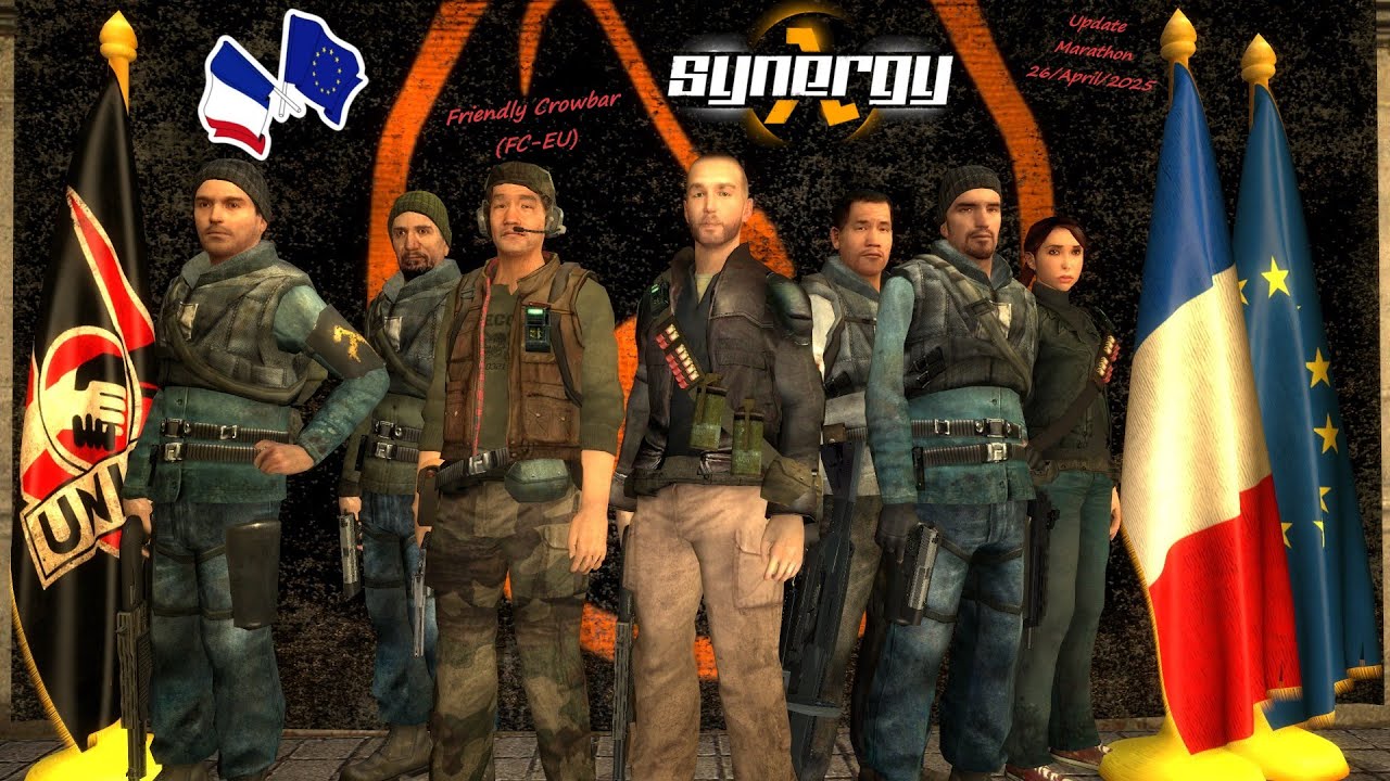 Synergy Update Marathon HL2 Gameplay Friendly Crowbar (FC) EU France Server V9