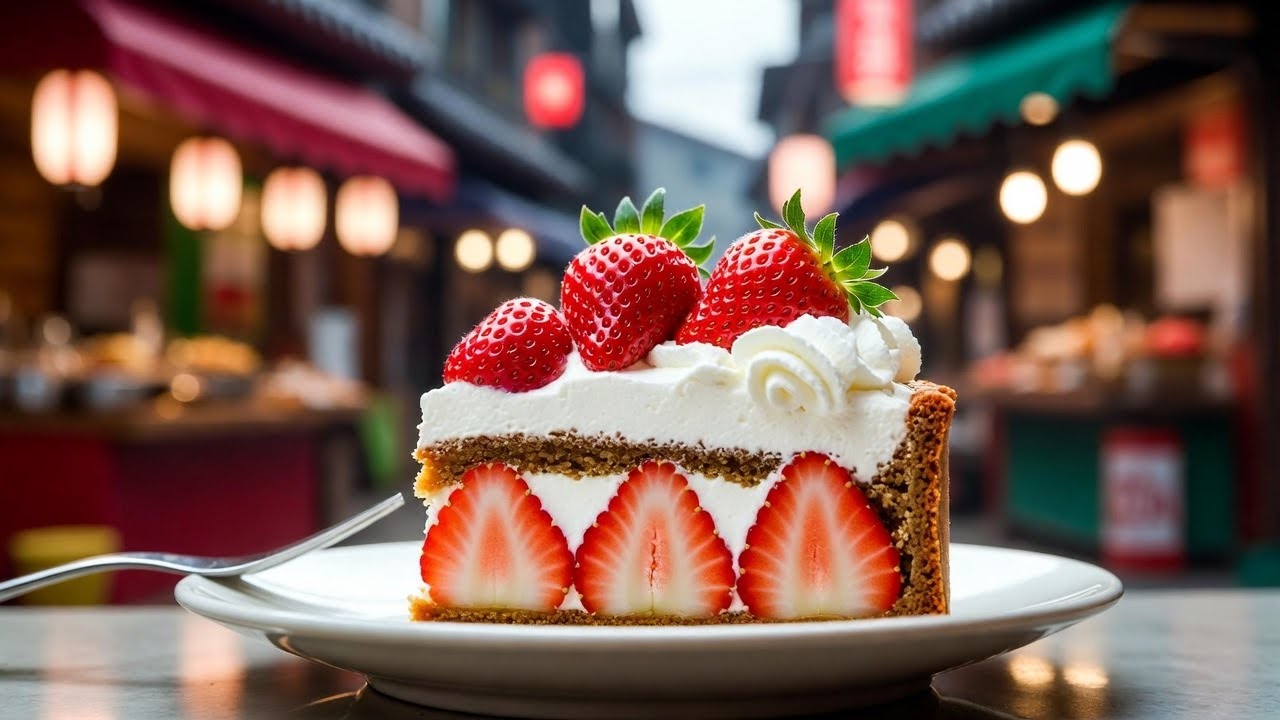 Strawberry Cake Factory ASMR - The Most Satisfying Thing You'll See Today