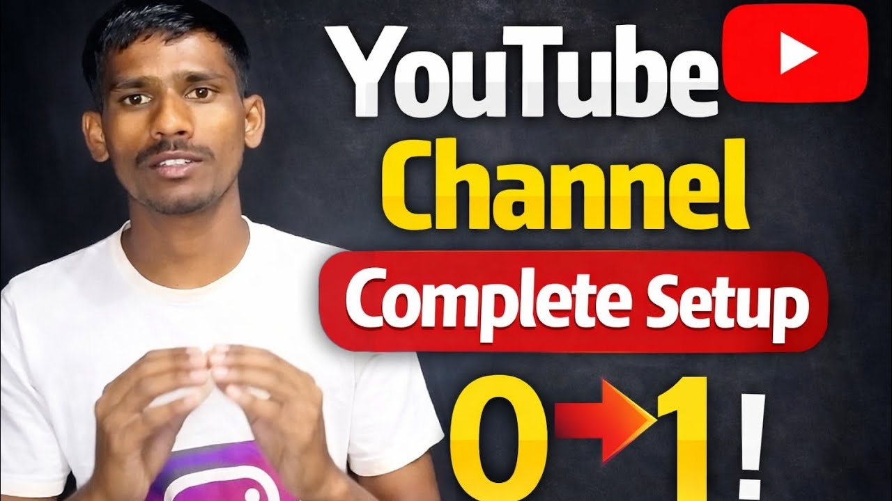 YouTube Channel Complete Setup 2026 | New Youtuber साठी संपूर्ण मार्गदर्शन | Marathi #tech 