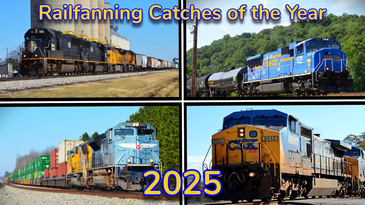 TGC's Railfanning Catches of the Year 2025