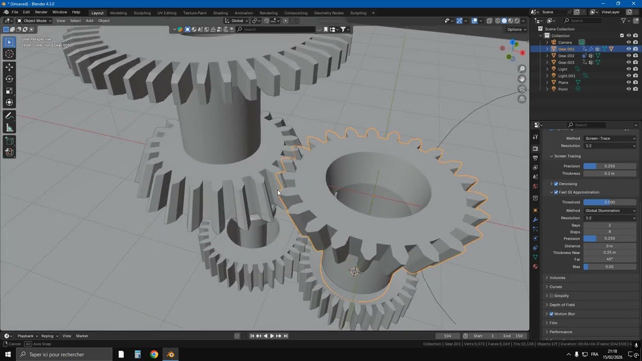 driver rotation animation blender