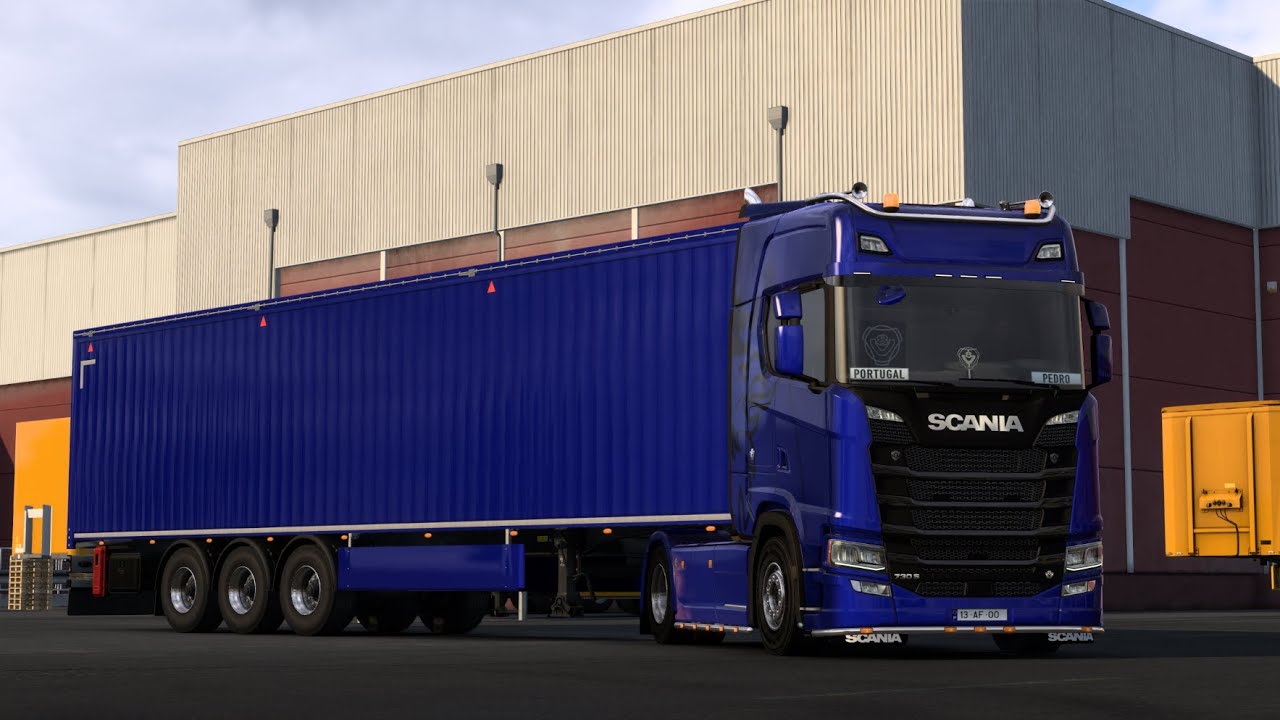 Discovering Portugal. Guarda to Porto with my Scania 730S