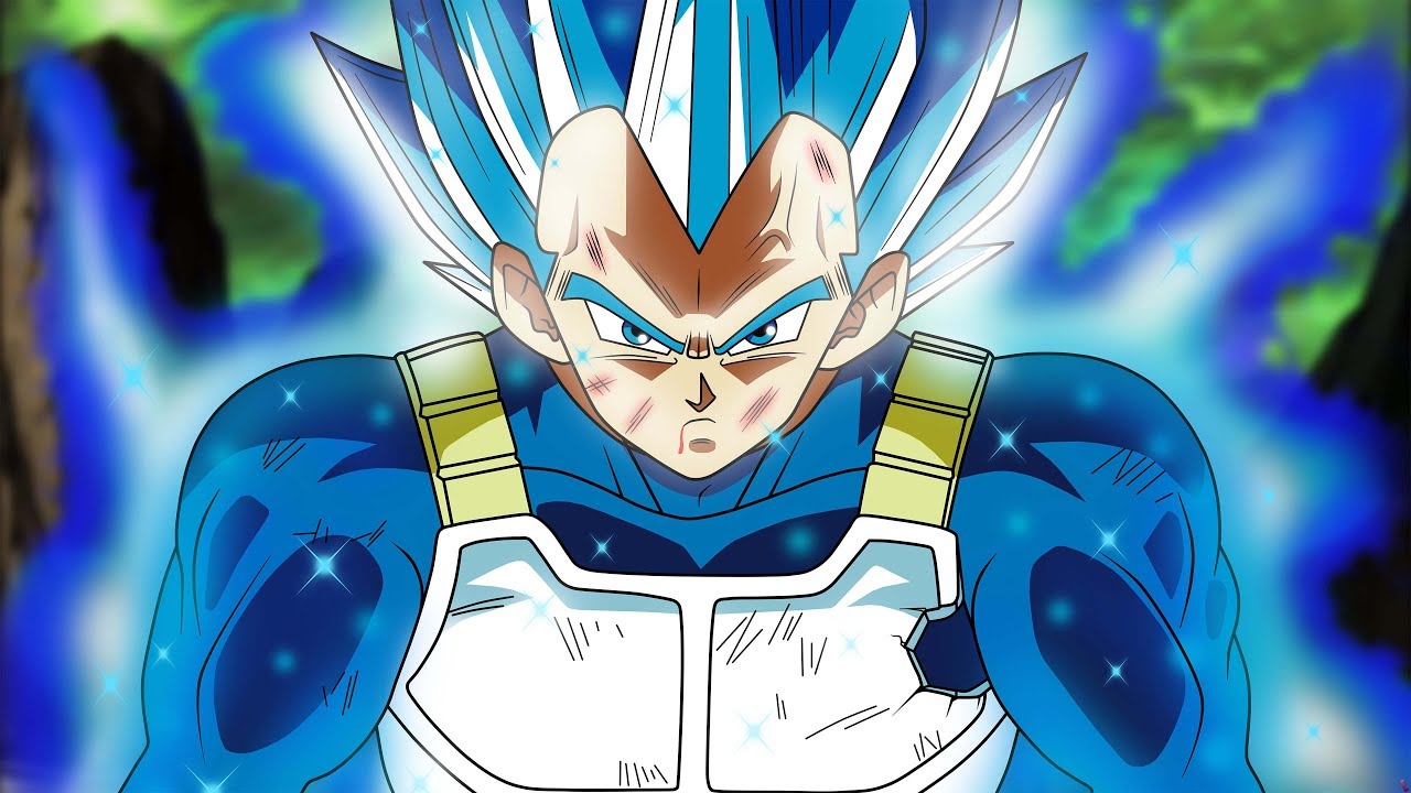 Vegeta Turns Super Saiyan Blue Evolution [Dubstep Remix]