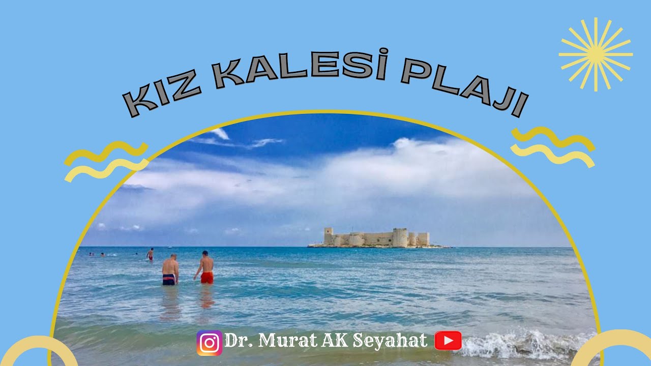 Kız Kalesi Plajı Müze Beach Müze Plajı #kızkalesi #Kızkalesibeach #Mersin #erdemli