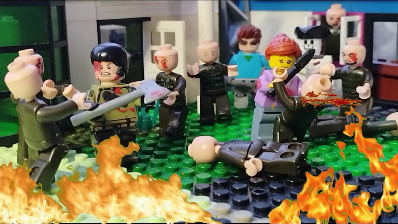 Lego Zombie Apocalypse music video 🎵