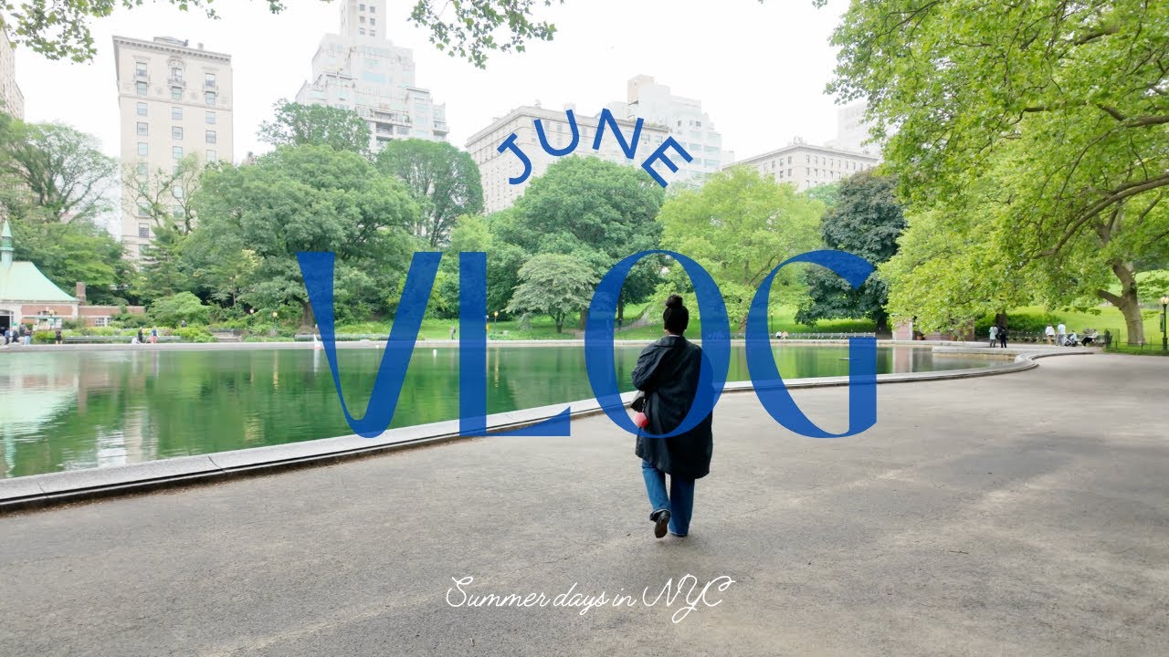 summer in nyc - galleries - patios - theatre | VLOG