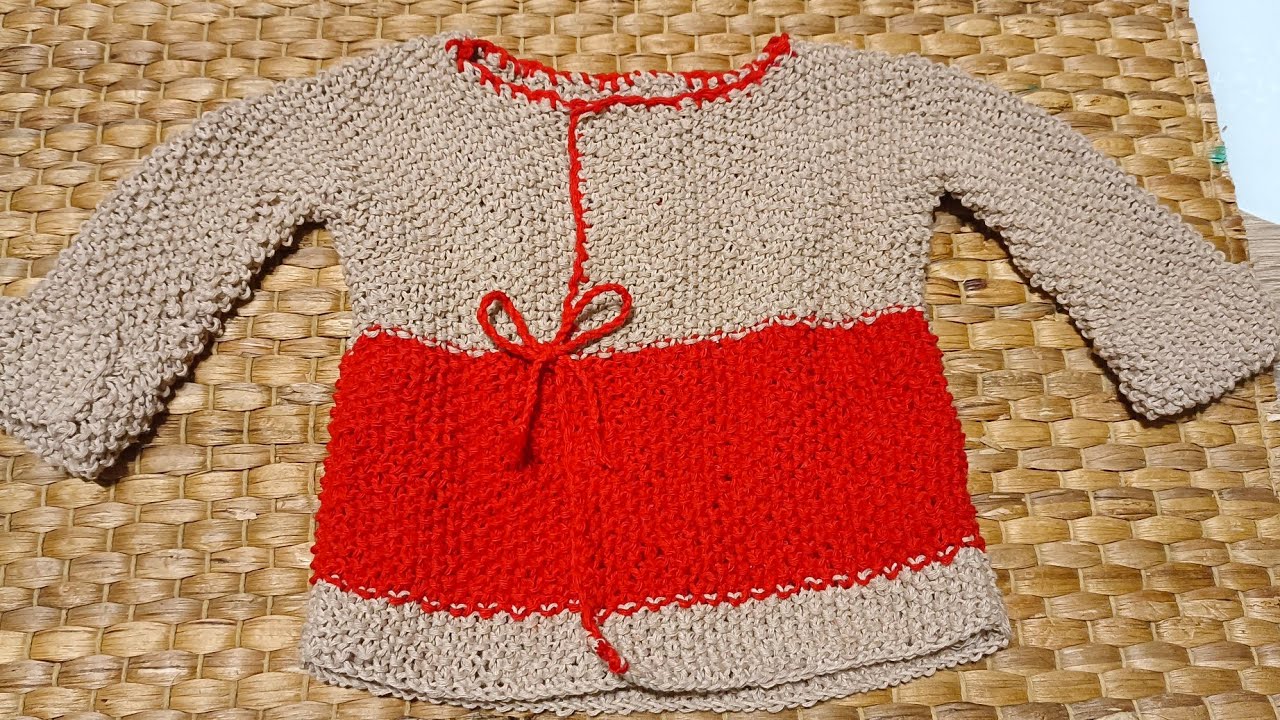 chaqueta de punto, tutorial