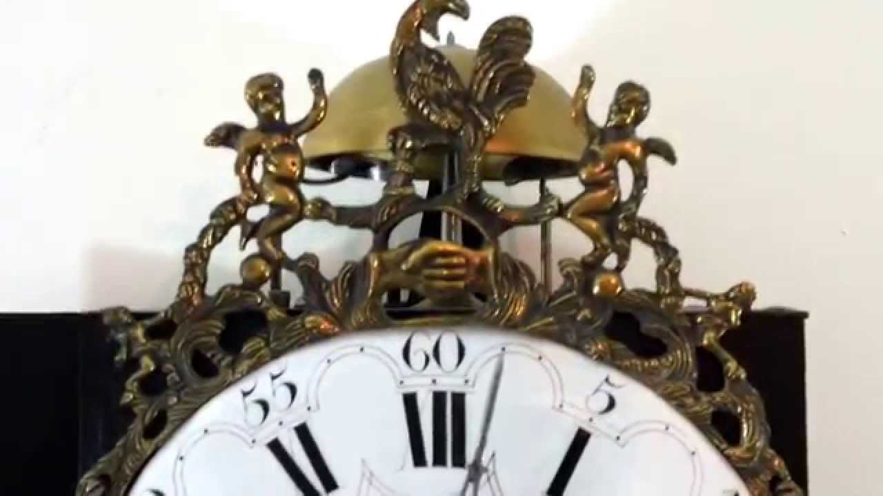 Antique French Comtoise Clock Circa 1790